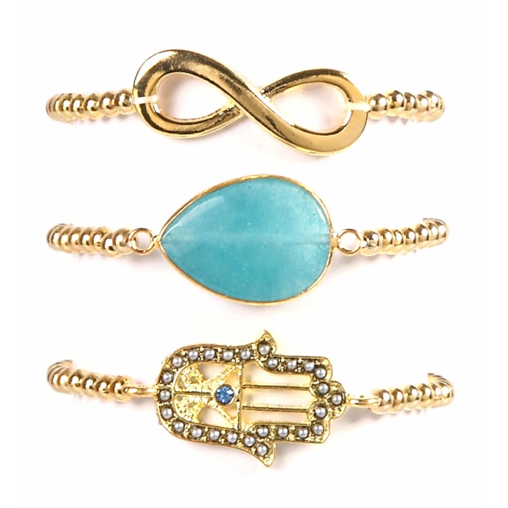 Eye Candy Los Angeles Bracelet Set 40$